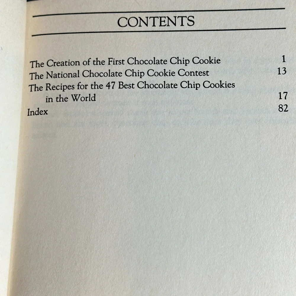 The 47 best chocolate chip cookie recipes in the world paperback cookbook
